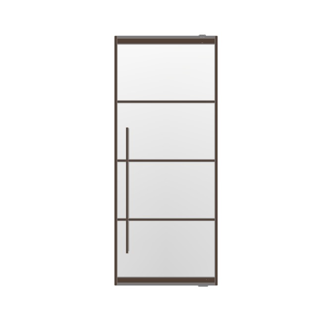 Skantrae SlimSeries Alu - Dubbele Metalen Taatsdeur Brons